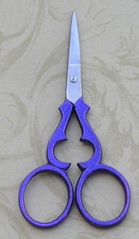 Metallic Purple Scissors 